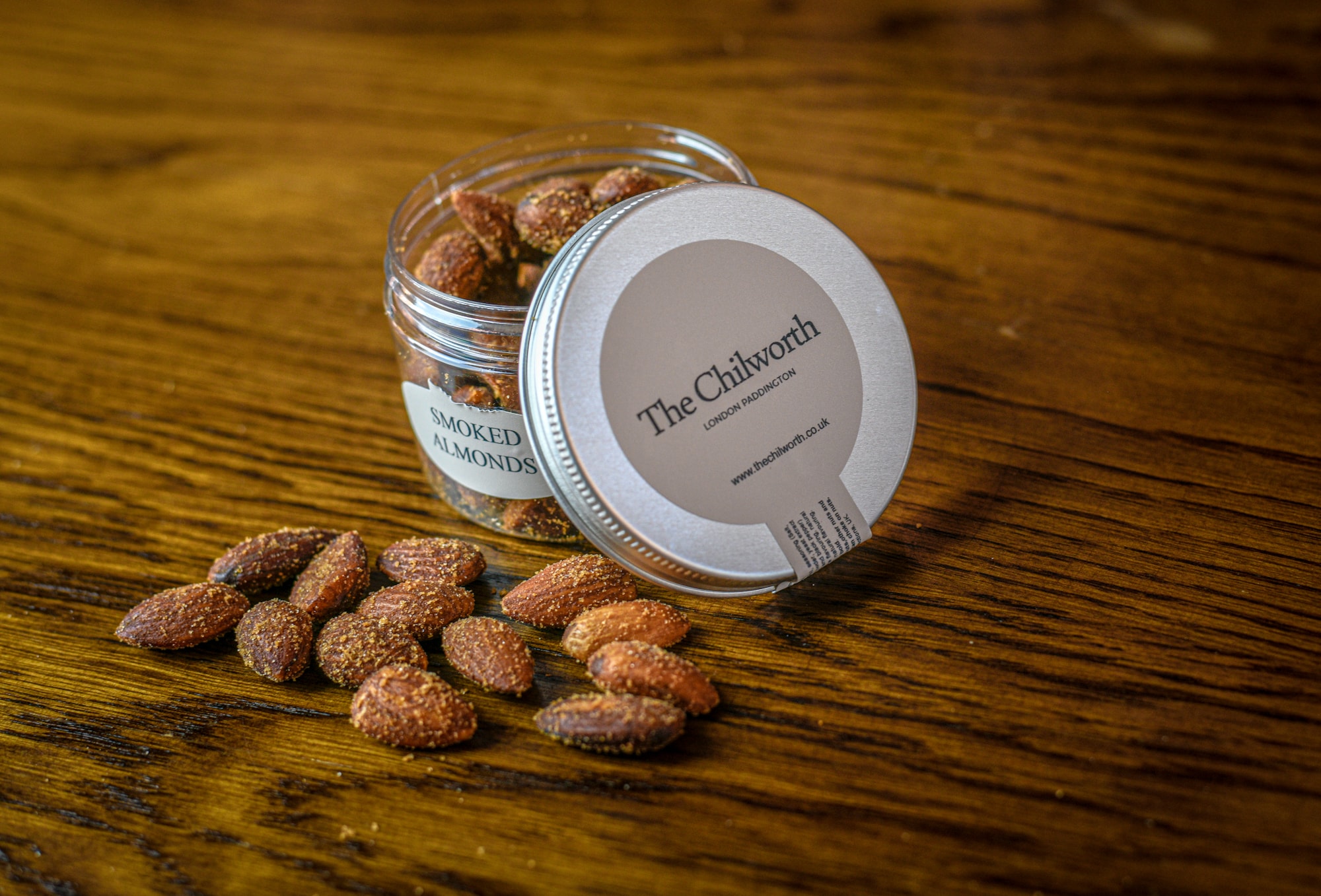 Smoked Almond Round Jar